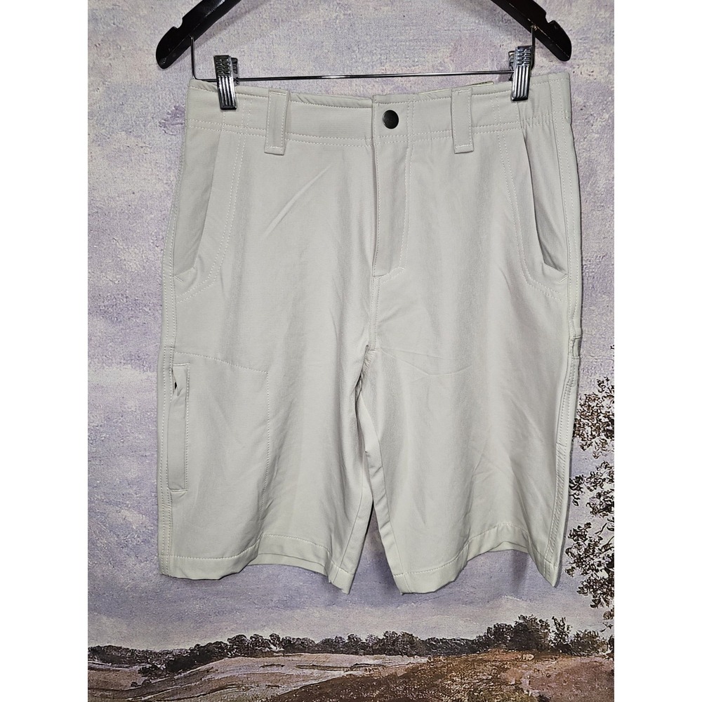 Lake & Trail Beige Argos Utility Shorts Fast Dri UPF 30 Men's Small NWT.